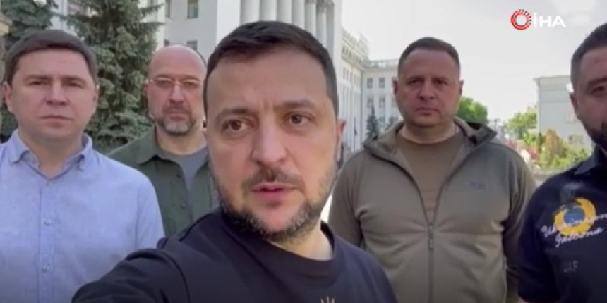 Ukrayna Devlet Başkanı Zelenskiy: Dünyanın en büyük ikinci ordusunu durdurduk