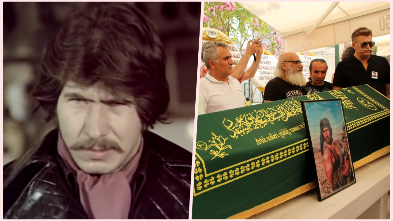 Yeşilçam’ın 'Rambo'su Sönmez Yıkılmaz son yolculuğuna uğurlandı