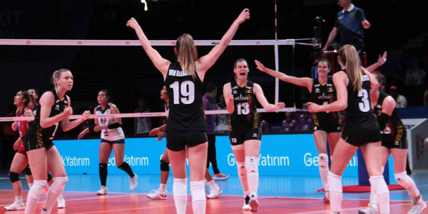 Ankara Spor Salonu'ndaki Voleybol Milletler Ligi maçında Tayland, Belçika’ya 3-2 mağlup oldu