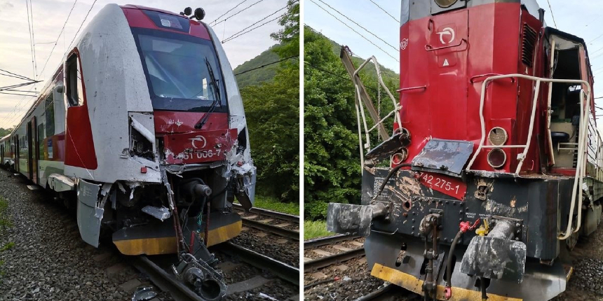 Lokomotif, arızalanan yolcu trenine çarptı! 4’ü ağır 70 kişi yaralı