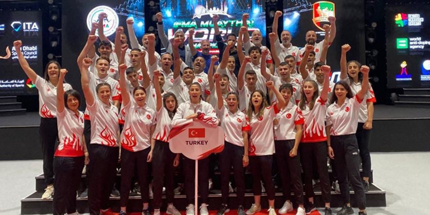 Büyük başarı! Muaythai Milli Takımı, Dünya Şampiyonası'nda 18 madalyayla 1. oldu