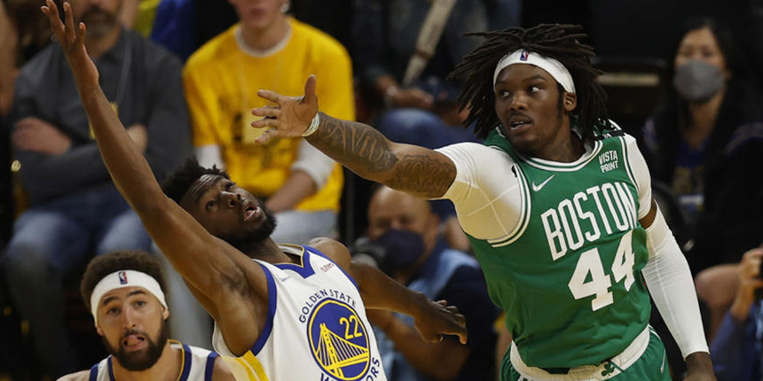Golden State Warriors, Boston Celtics karşısında NBA finaline denge getirdi