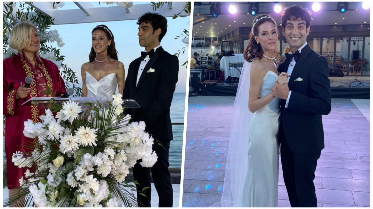 Güldür Güldür Show'un Mustafa'sı Özgün Aydın dünyaevine girdi