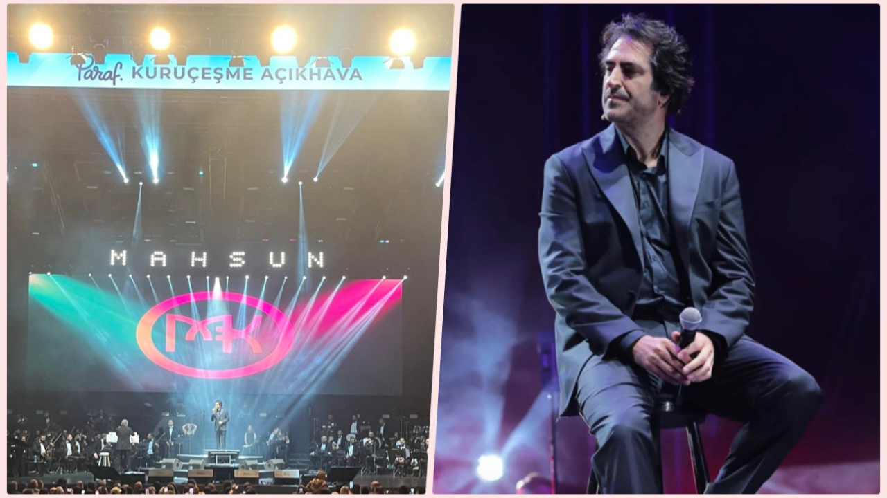 Mahsun Kırmızıgül 16 yıl sonra ilk konserini Kuruçeşme'de verdi