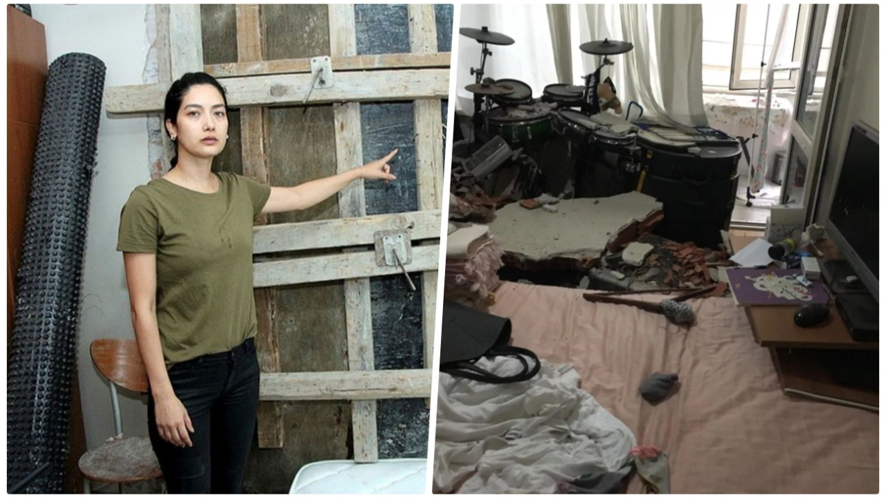 İnşaat çalışması sırasında evinin duvarı yıkılmıştı... Gülden Dudarık tazminat davasını kazandı