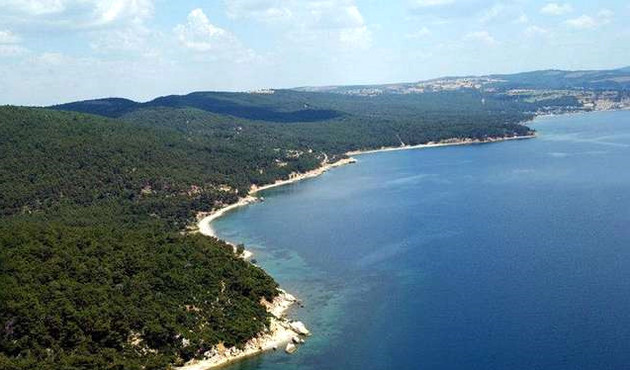 Saros Körfezi'ndeki Enez'e piyango vurdu!