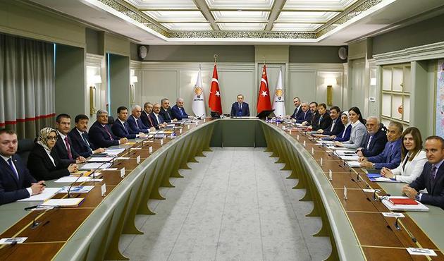 AK Parti MYK, Cumhurbaşkanı Erdoğan başkanlığında toplandı! Yol haritası belirlenecek...