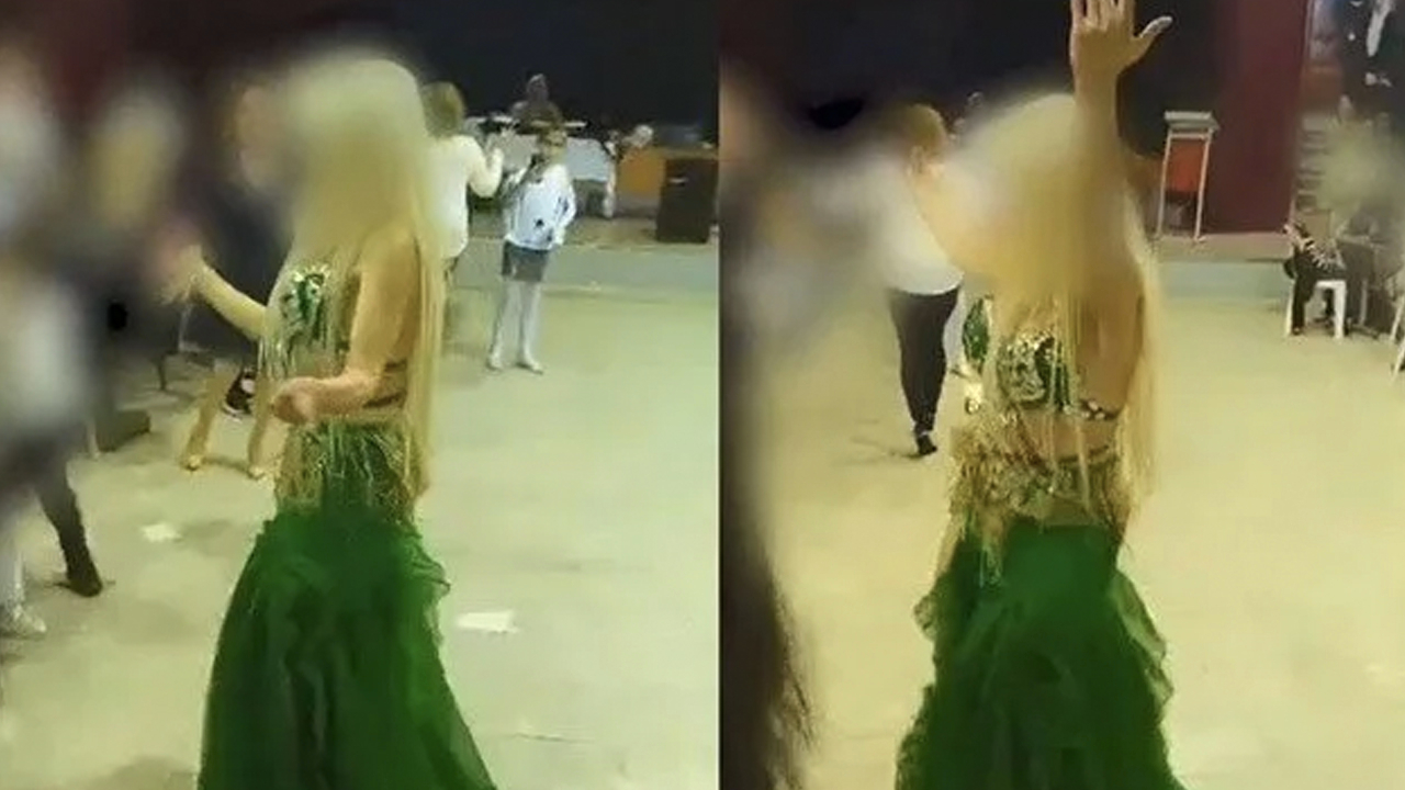 İlkokuldaki dansözlü eğlence büyük tepki çekti: Okul müdürü görevden alındı