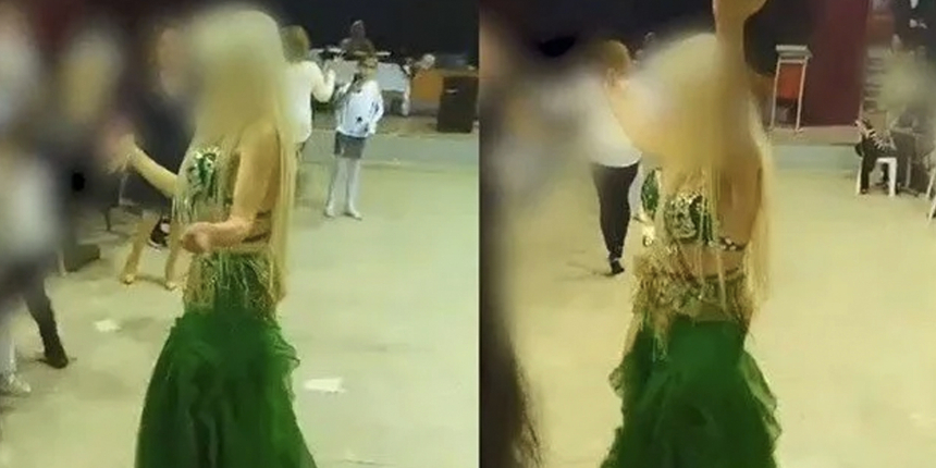 İlkokuldaki dansözlü eğlence büyük tepki çekti: Okul müdürü görevden alındı