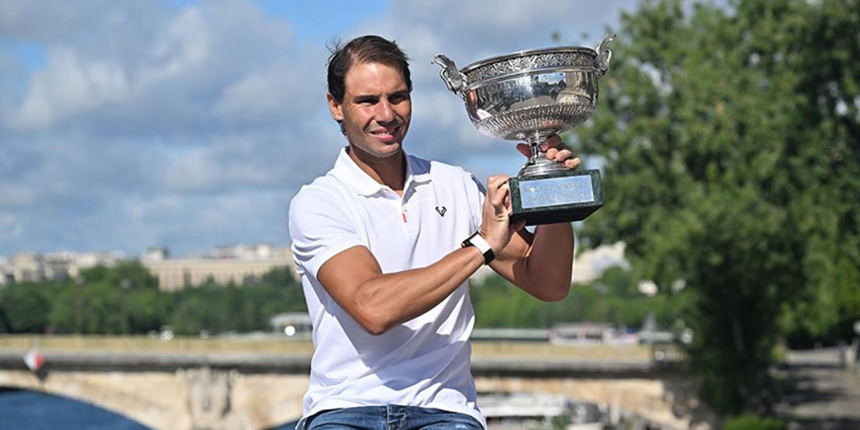 14. zaferine ulaşan toprak kortların kralı İspanyol tenisçi Rafael Nadal başarıya doymuyor