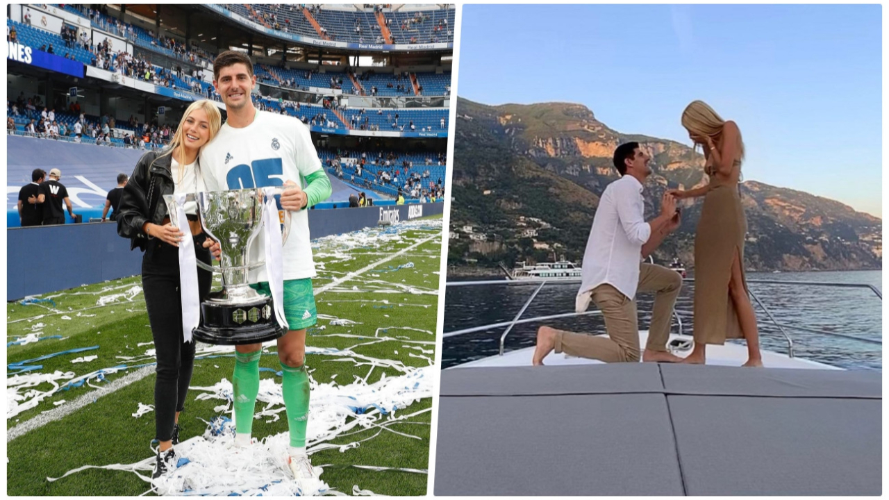 Real Madrid'in kalecisi Thibaut Courtois evleniyor