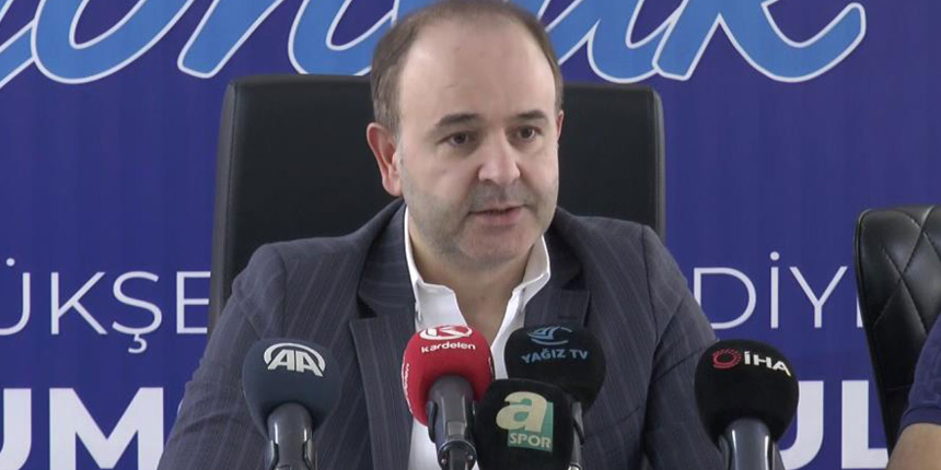 Play-off turunda elenen ve Süper Lig'e çıkamayan BB Erzurumspor'da başkan Ömer Düzgün istifa etti