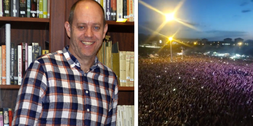 ABD'li tarihçi, konserde İzmir Marşı söyleyen gençleri hükümet karşıtı ilan etti!