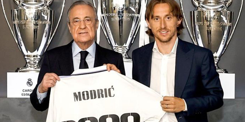Luka Modric, Real Madrid'le sözleşme yeniledi! Eflatun-beyazlı formayla 10 sezonu geride bıraktı