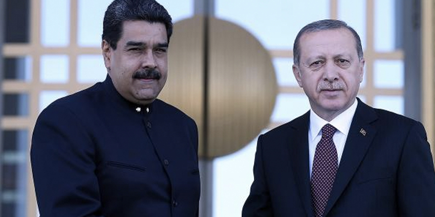 Venezuela Devlet Başkanı Maduro Türkiye'de: Cumhurbaşkanı Erdoğan resmi törenle karşıladı