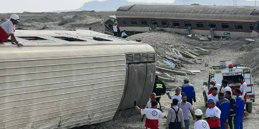 İran’daki tren kazası ile ilgili 6 kişi tutuklandı