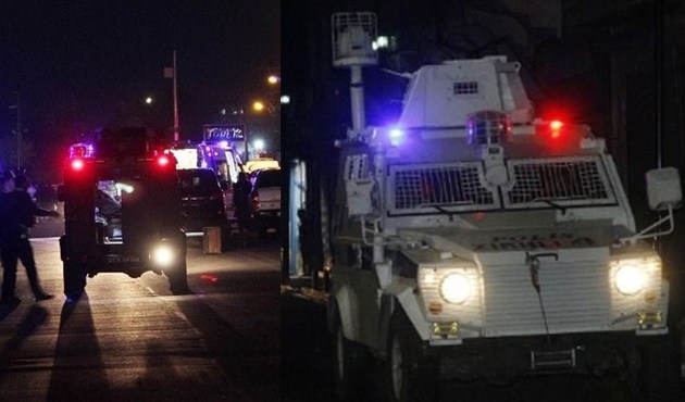 Diyarbakır'da polis aracına roketatarlı saldırı...