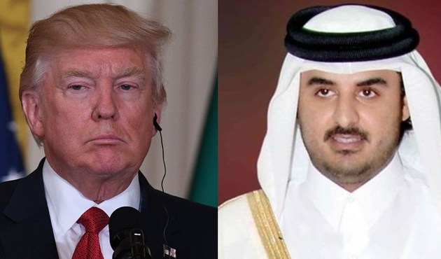 Katar Emiri'nden Trump'a şok yanıt...