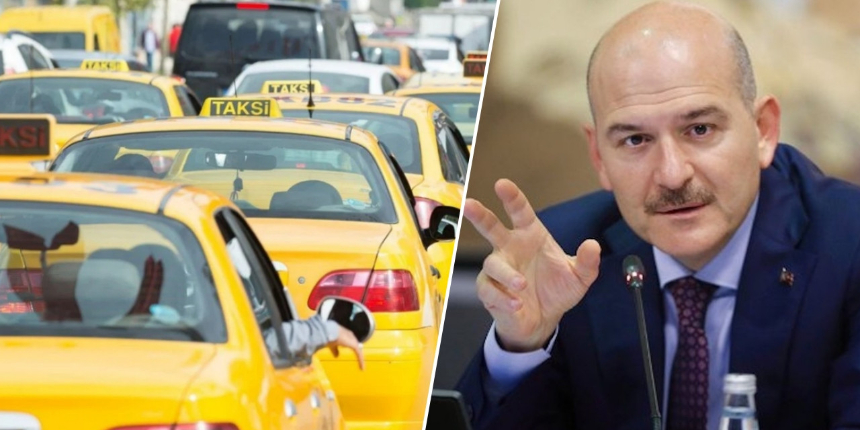 Bakan Soylu duyurdu: Kaçak göçmenlere karşı 2 yeni uygulama! Taksiler için 'yabancı yolcu' kararı!