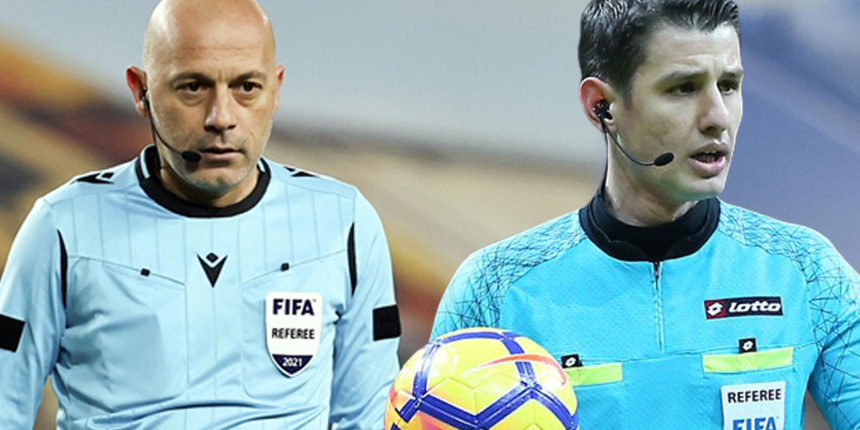 UEFA'dan Cüneyt Çakır ve Halil Umut Meler'e Uluslar Ligi maçlarında görev