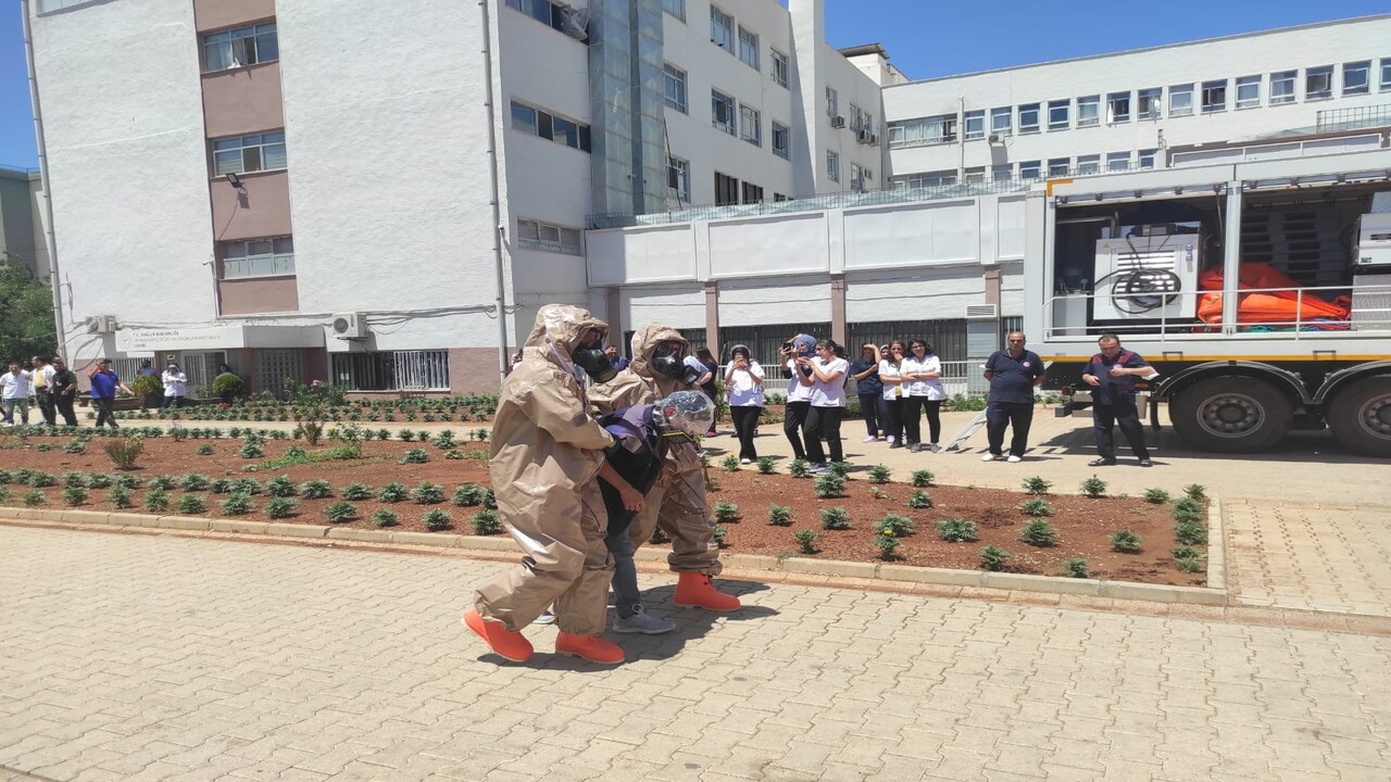 Diyarbakır’da nükleer tatbikat! Senaryosu filmleri aratmadı