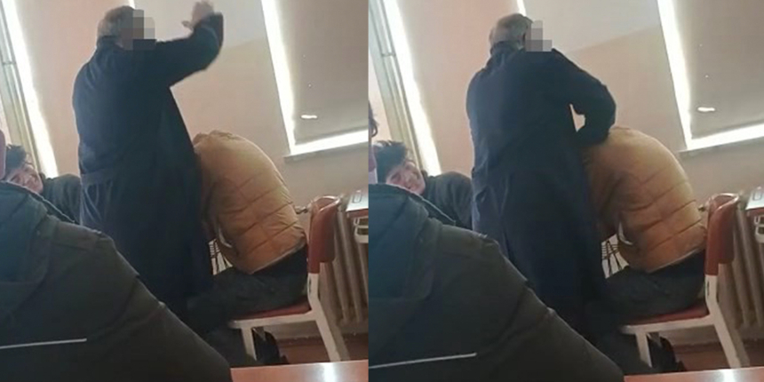 Öğretmen, herkesin ortasında öğrencisini dövdü: Babası, kapıya gelen görevliden öğrendi