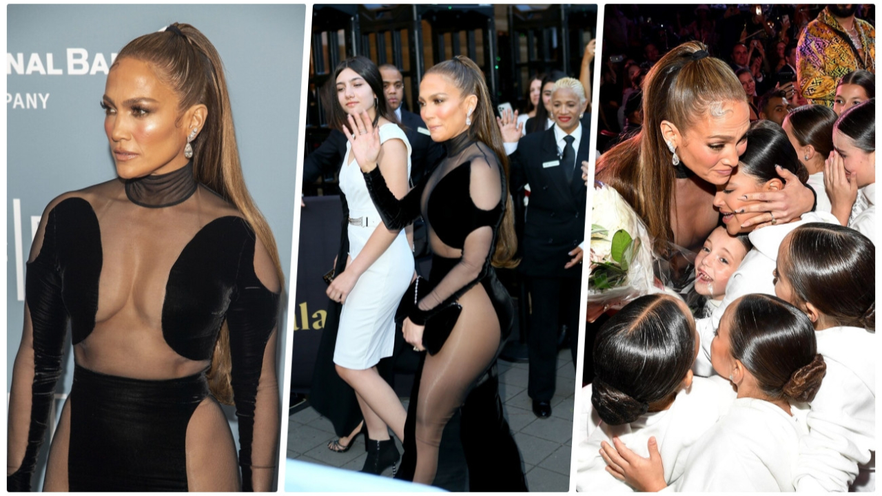 Jennifer Lopez'in transparan kıyafeti Tribeca Film Festivali'ne damga vurdu