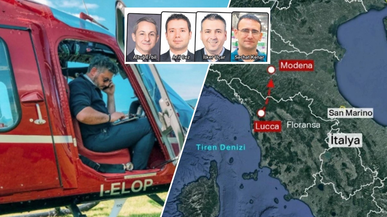 İtalya'daki helikopter kazasından acı haber: 4'ü Türk 7 kişinin cansız bedeni bulundu!