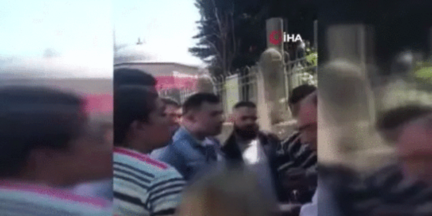 Eyüpsultan’da arbede! Bir kadın fotoğrafının çekildiğini söyleyince ortalık karıştı