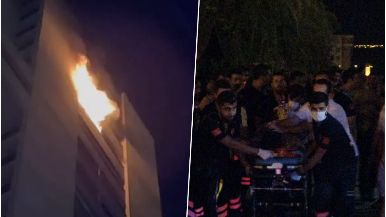 Diyarbakır'da 25 katlı binada yangın: 1 kişi hayatını kaybetti