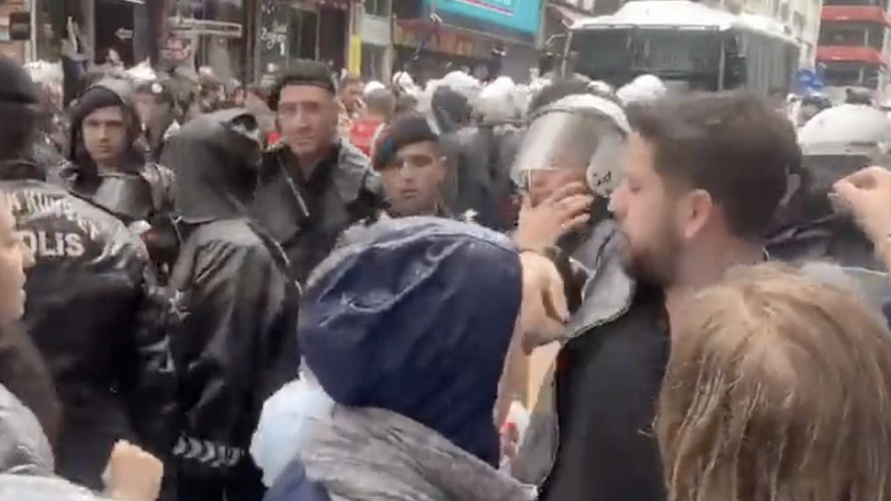 Polise yumruk atan Saliha Aydeniz için hazırlanan fezleke Adalet Bakanlığı'na ulaştı