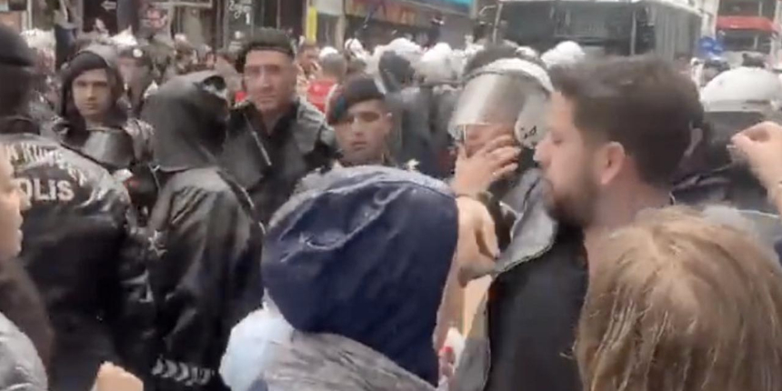 İstanbul'da polise yumruk atmıştı: HDP'li Saliha Aydemir daha önce de polisin kolunu ısırmıştı