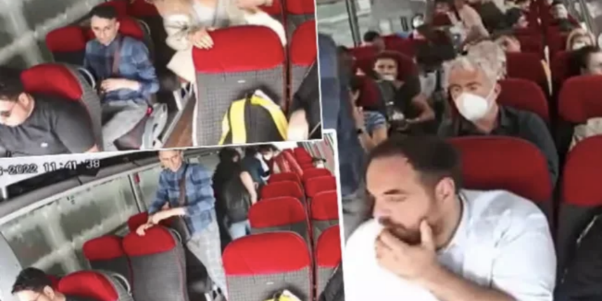 Film sahnelerini aratmayan hırsızlık: Gazeteci şok oldu