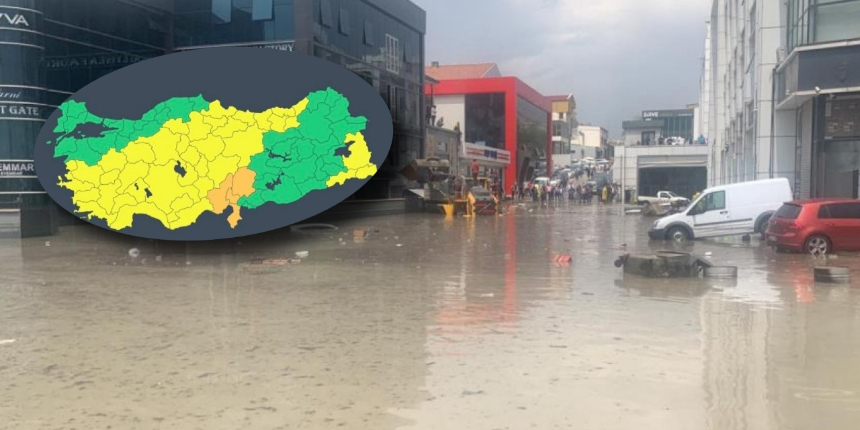 AFAD'dan sel uyarısı: Öğle saatlerinden sonra şiddetlenecek!