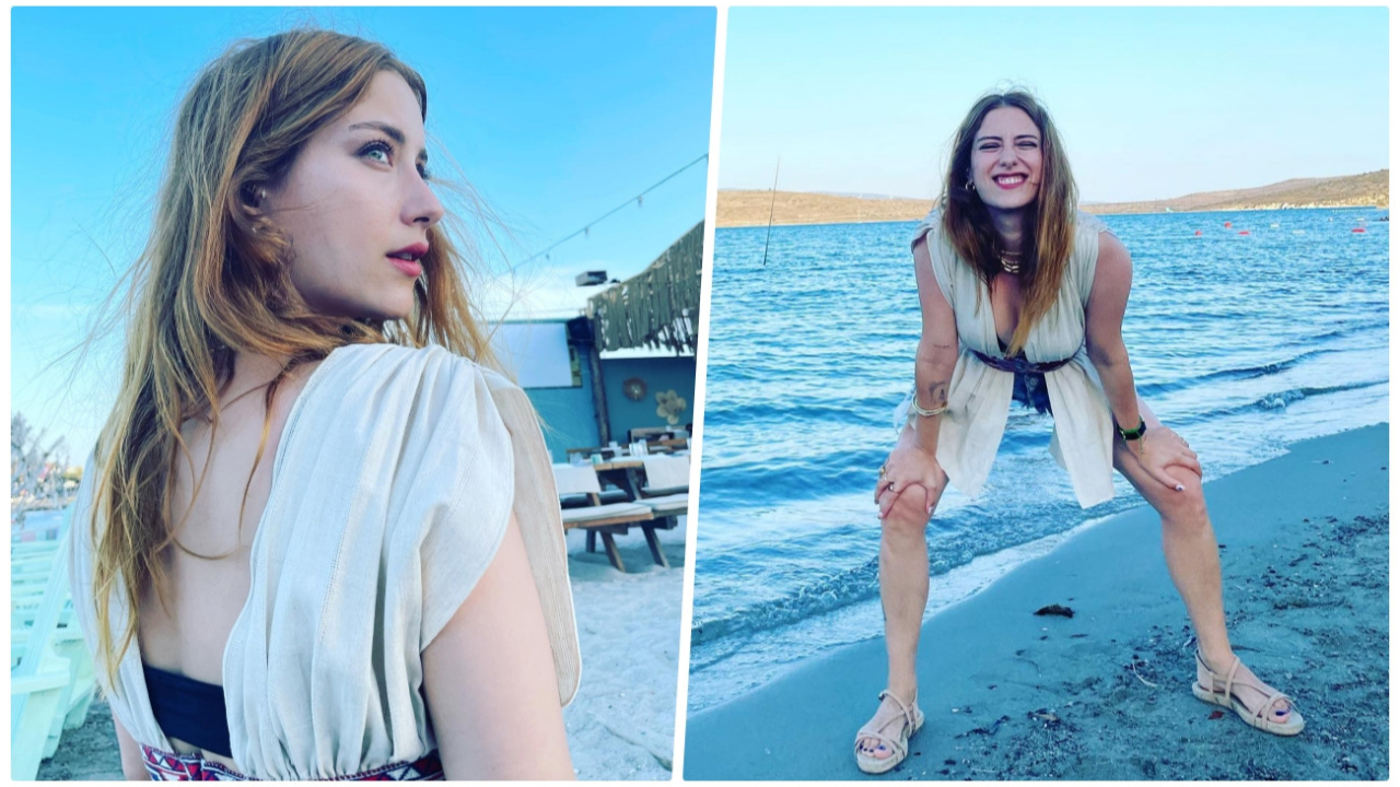 Tatil sezonunu açan Hazal Kaya'dan bikinili paylaşım! Takipçilerini uyardı
