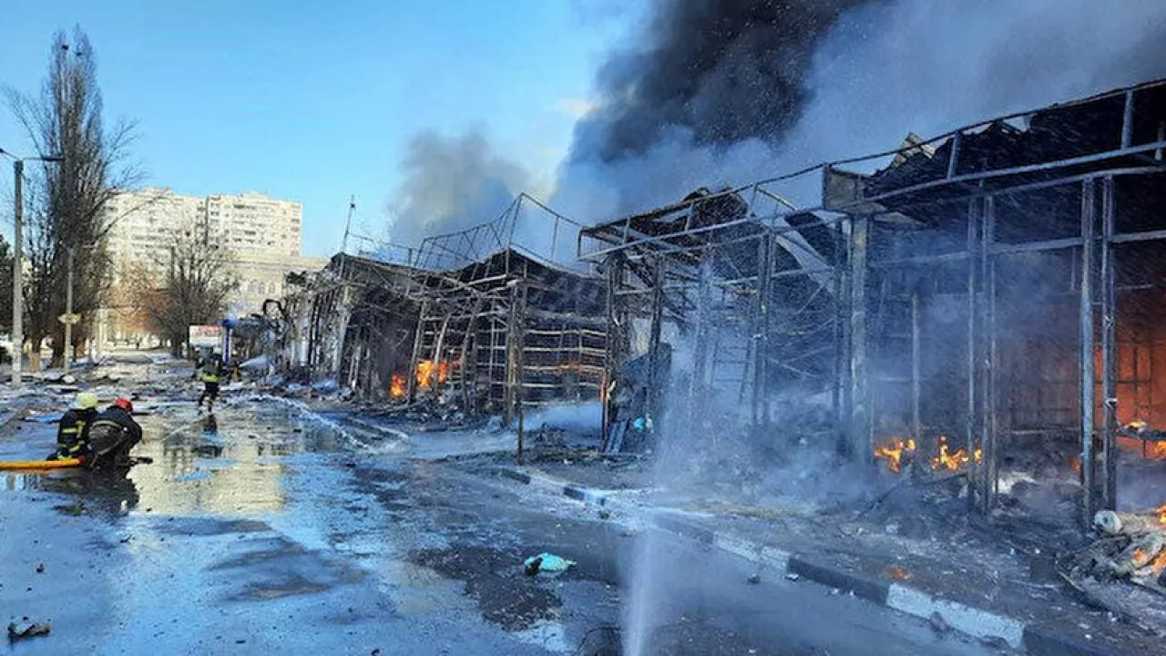 Ukrayna, Donetsk’te pazar yerini vurdu: 3 ölü, 18 yaralı