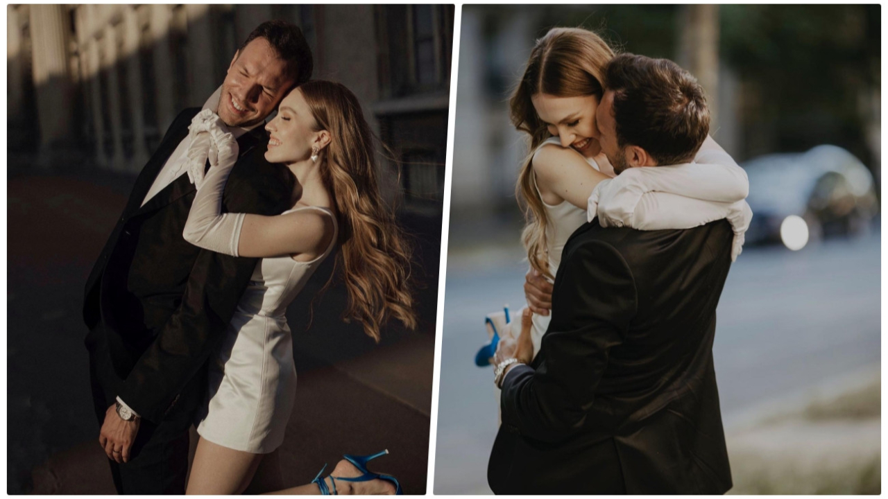 Duygu Özaslan ile Can Maxim Mutaf'tan sürpriz nikah! Paris'te evlendiler