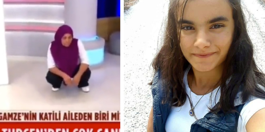 Cinayete kurban giden Gamze Sakallıoğlu'nun annesi canlı yayında tuvalet sahnesini canlandırdı