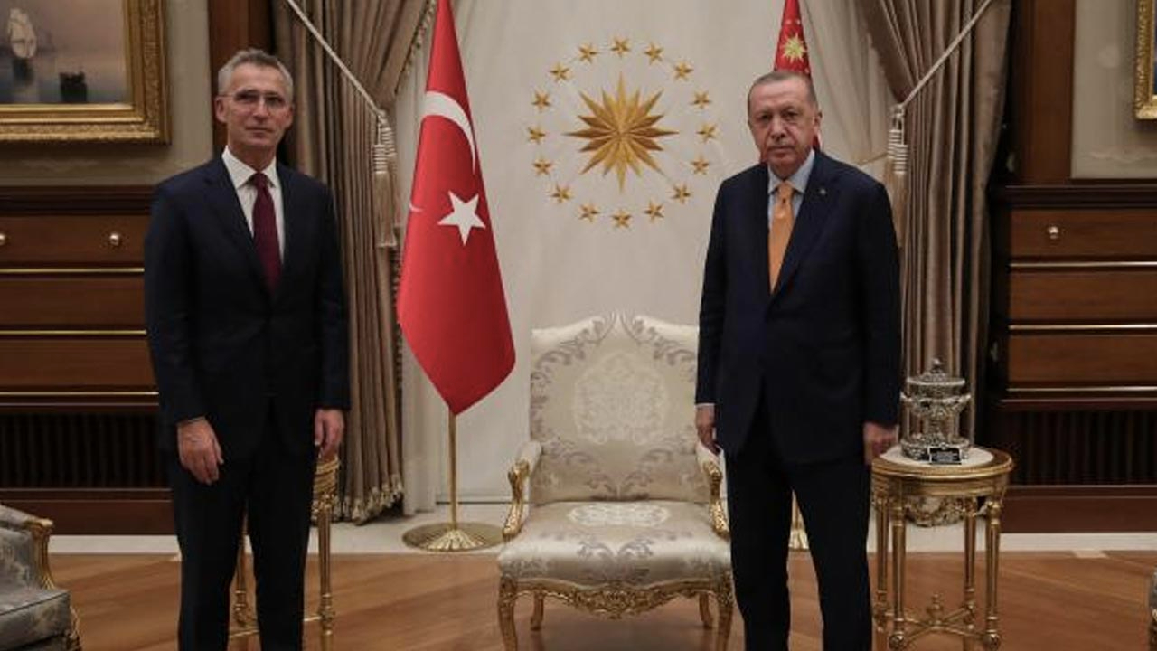 Cumhurbaşkanı Erdoğan, Stoltenberg ile görüştü