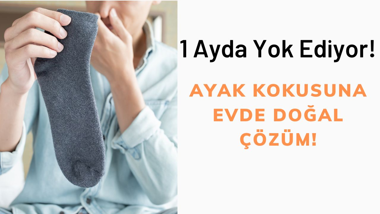 Bu Yöntem Doğanın Mucizesi! Ayak Kokusunu 1 Ayda Yok Ediyor! Evde Hazırlayın ve Uygulayın!