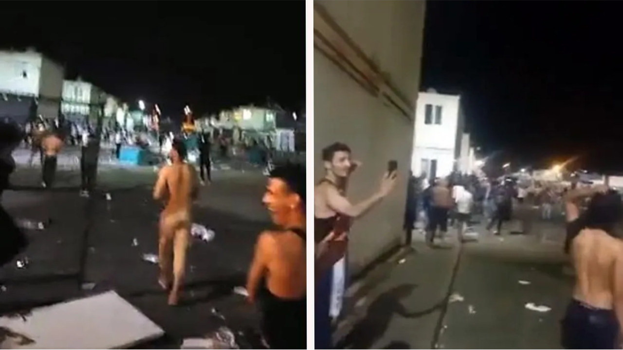 Suriyeli mültecilerin kaldığı geçici barınma merkezinde hareketli anlar! Valilik'ten açıklama geldi!