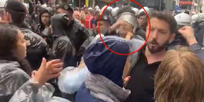 Polis yumruklayan DBP'li Aydeniz'in dokunulmazlığının kaldırılmasına ilişkin fezleke TBMM'de