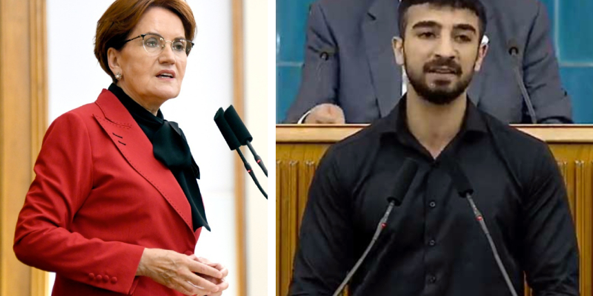 Meral Akşener'in grup toplantısında kürsüye çıkardığı kişinin suç dosyası deşifre oldu