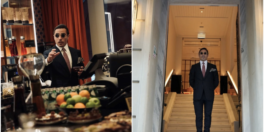 Nusret Gökçe’nin yeni mekanı Kapicciiiinoo Maçka Palas’ta açıldı