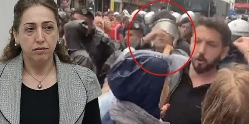 Kadıköy'de polise yumruk atan DBP'li Aydeniz PKK'ya hastane kurdu: Teröristleri tedavi ettiler