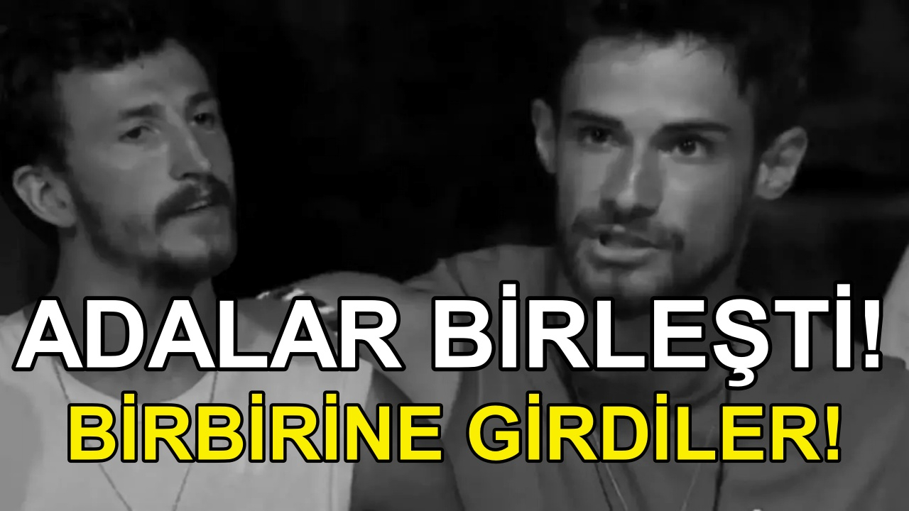 Survivor 2022'de Adalar Birleşti, Batuhan Karacakaya ve Berkan Karabulut Birbirine Girdi!