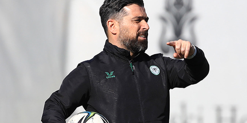 Konyaspor Teknik Direktörü: İlhan Palut: Rakibimizi yenerek turu geçmek istiyoruz