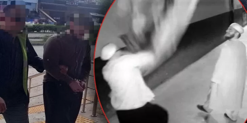 Atatürk'lü Türk bayrağına saldıran kişiden dikkat çeken ifade: 'Psikolojik rahatsızlığım var'