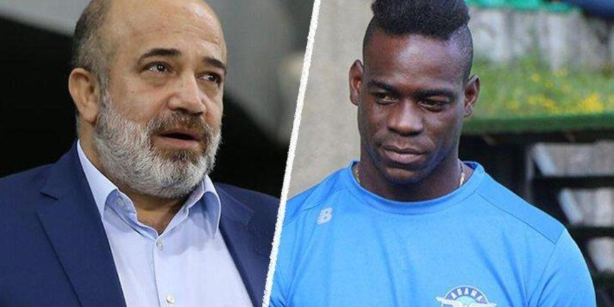 Galatasaray'ın gündemindeki Balotelli için Başkan Sancak'tan transfer açıklaması