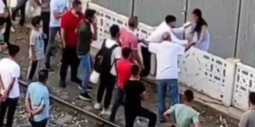 Diyarbakır'da feci olay! Köprüye çıkan kızı kurtarmak isterken kollarından kayıp aşağıya düştü